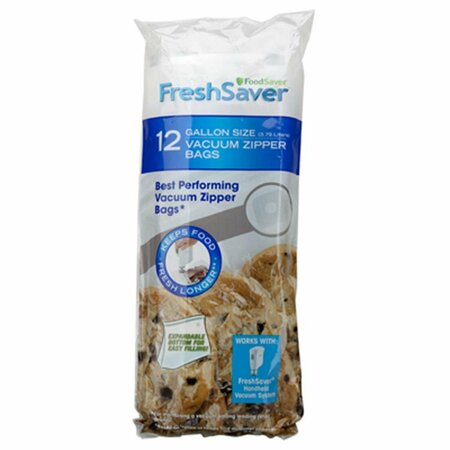 FOODSAVER FSFRBZ0316-P00 Gallon Bag  - 12 Count FO574882